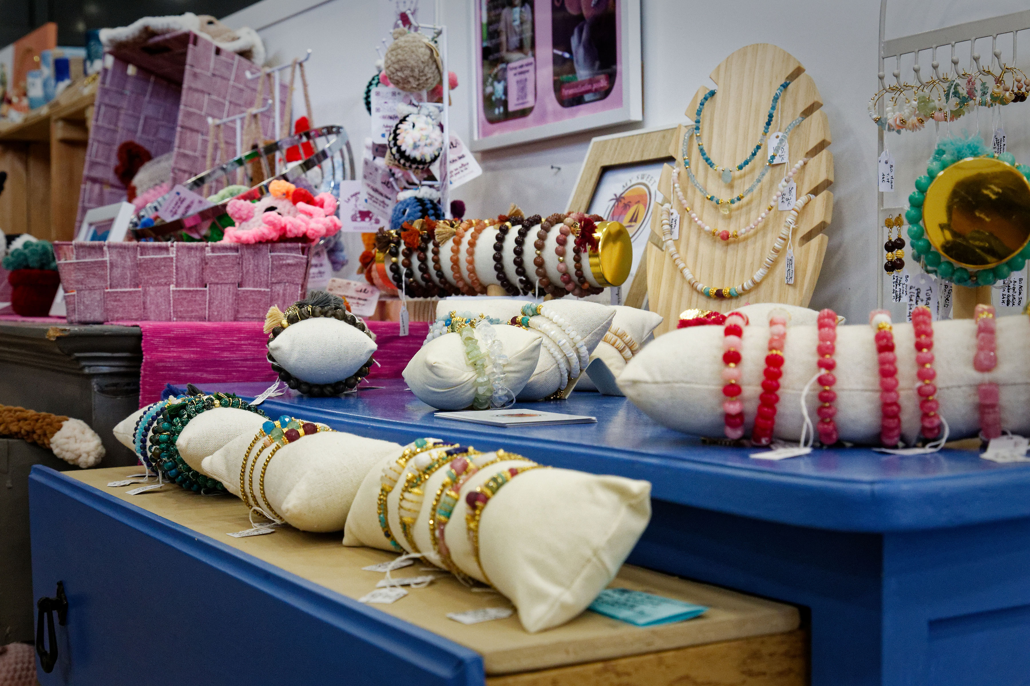 Créations textiles et coussins